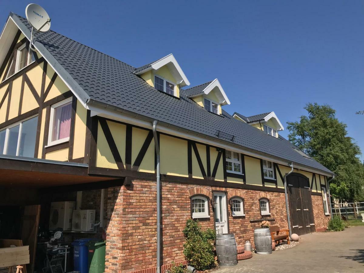 Landhaus Zum Storchennest Kloster Wulfshagen Bagian luar foto