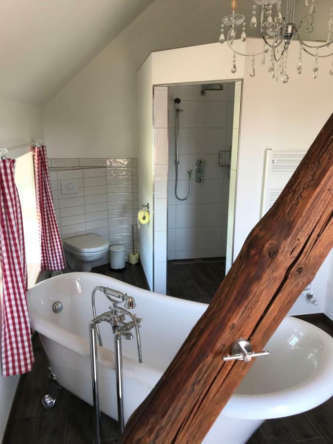 Landhaus Zum Storchennest Kloster Wulfshagen Bagian luar foto